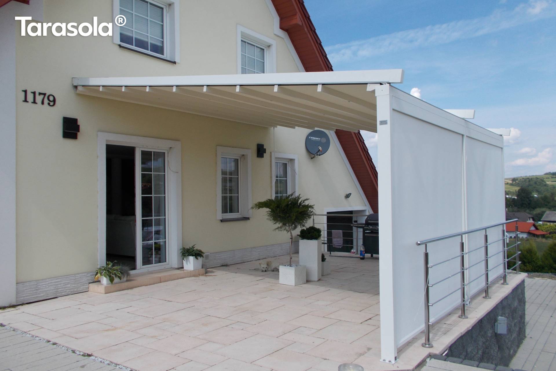 SIMPLE - zadaszenie małego tarasu