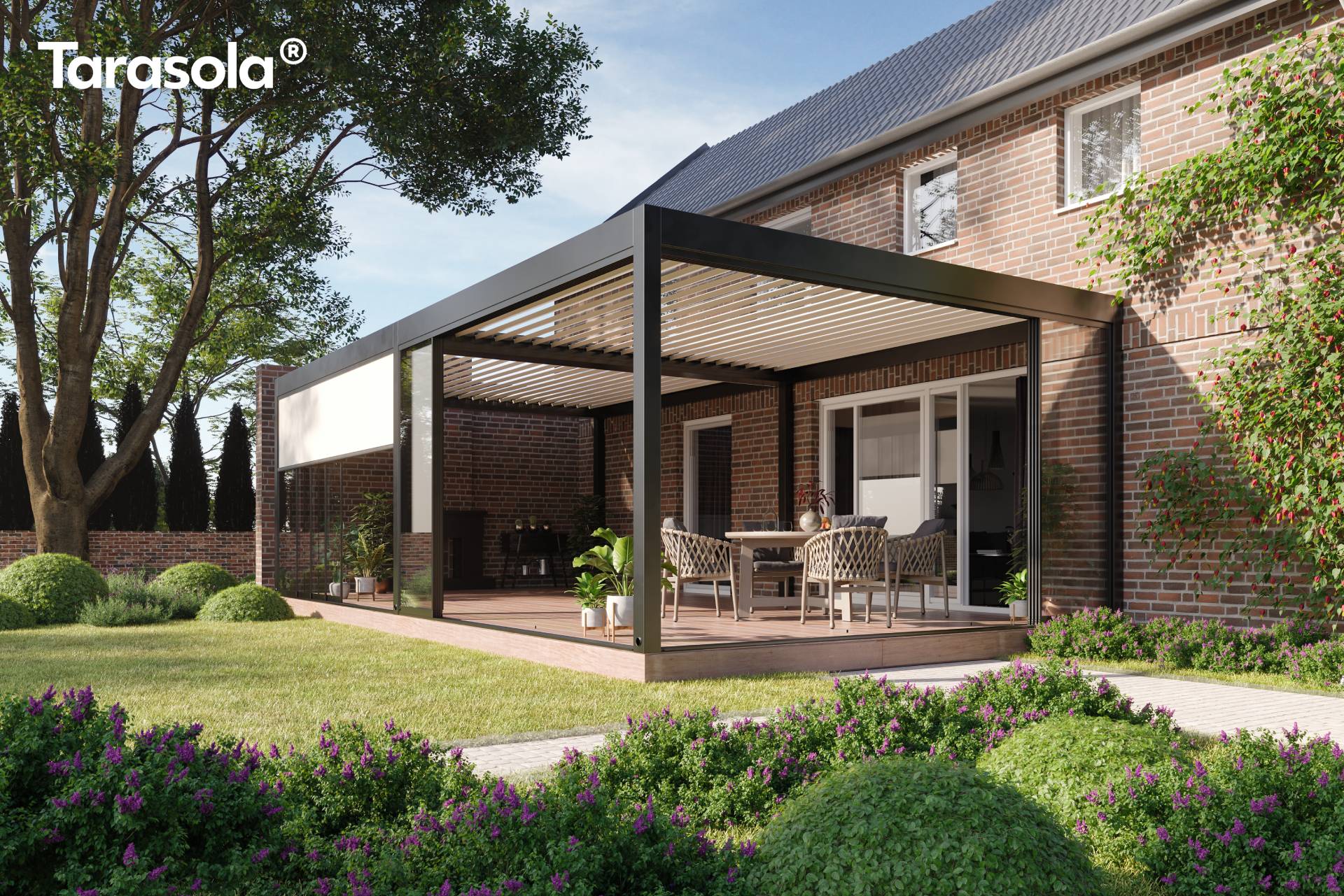 Technic Pro - Pergola z zintegrowaną roletą ZIP